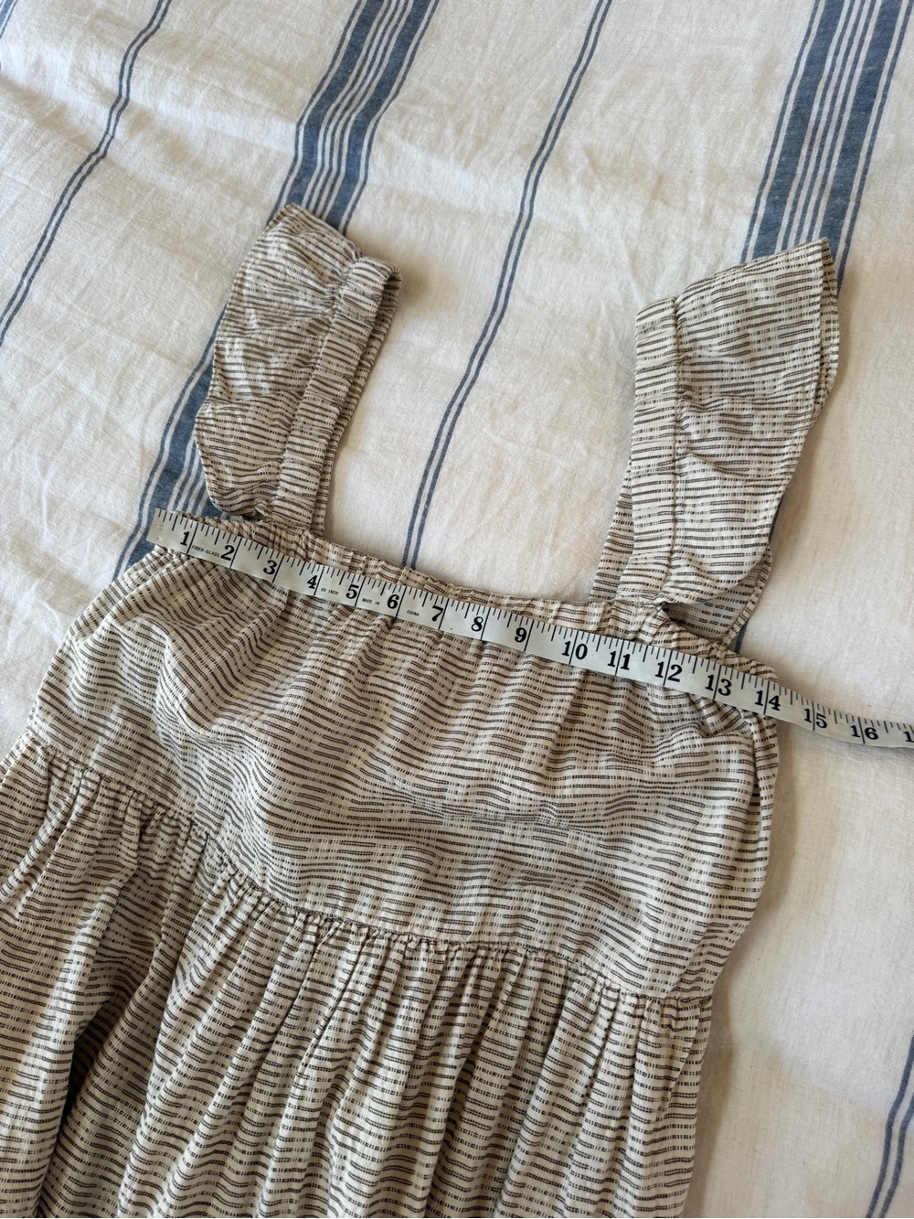 Madewell Cotton Linen Dress Small - Picture 8 of 9